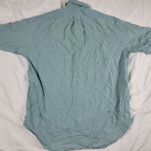 Ralph Lauren Blake Mens Large Green Plaid Button Down Shirt Casual Formal - Picture 2 of 10